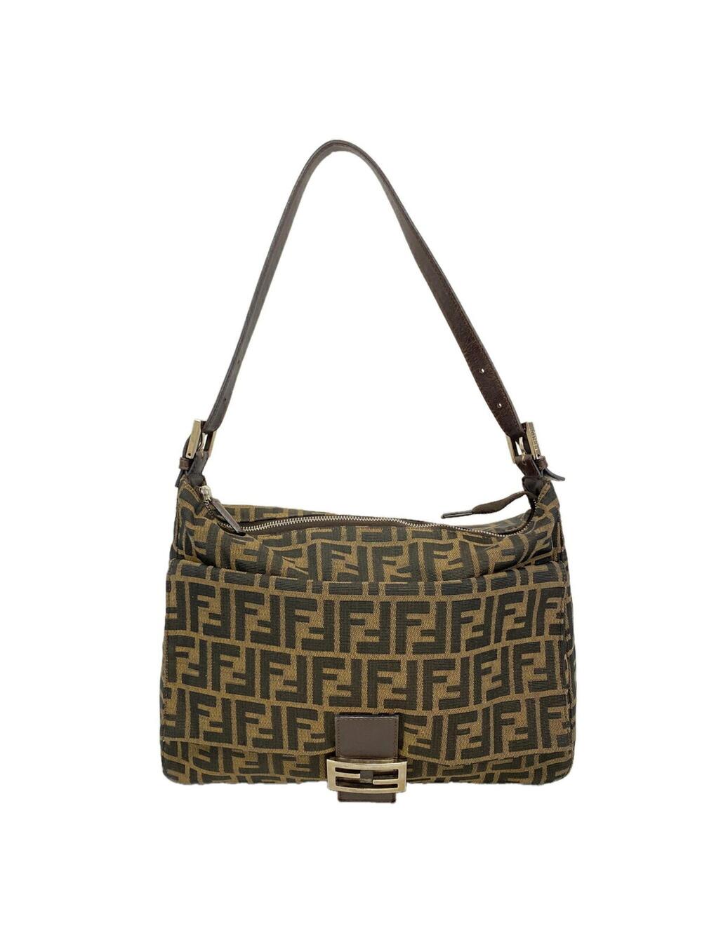 Fendi Mama Forever Zip Hobo Zucca #366884F12B
